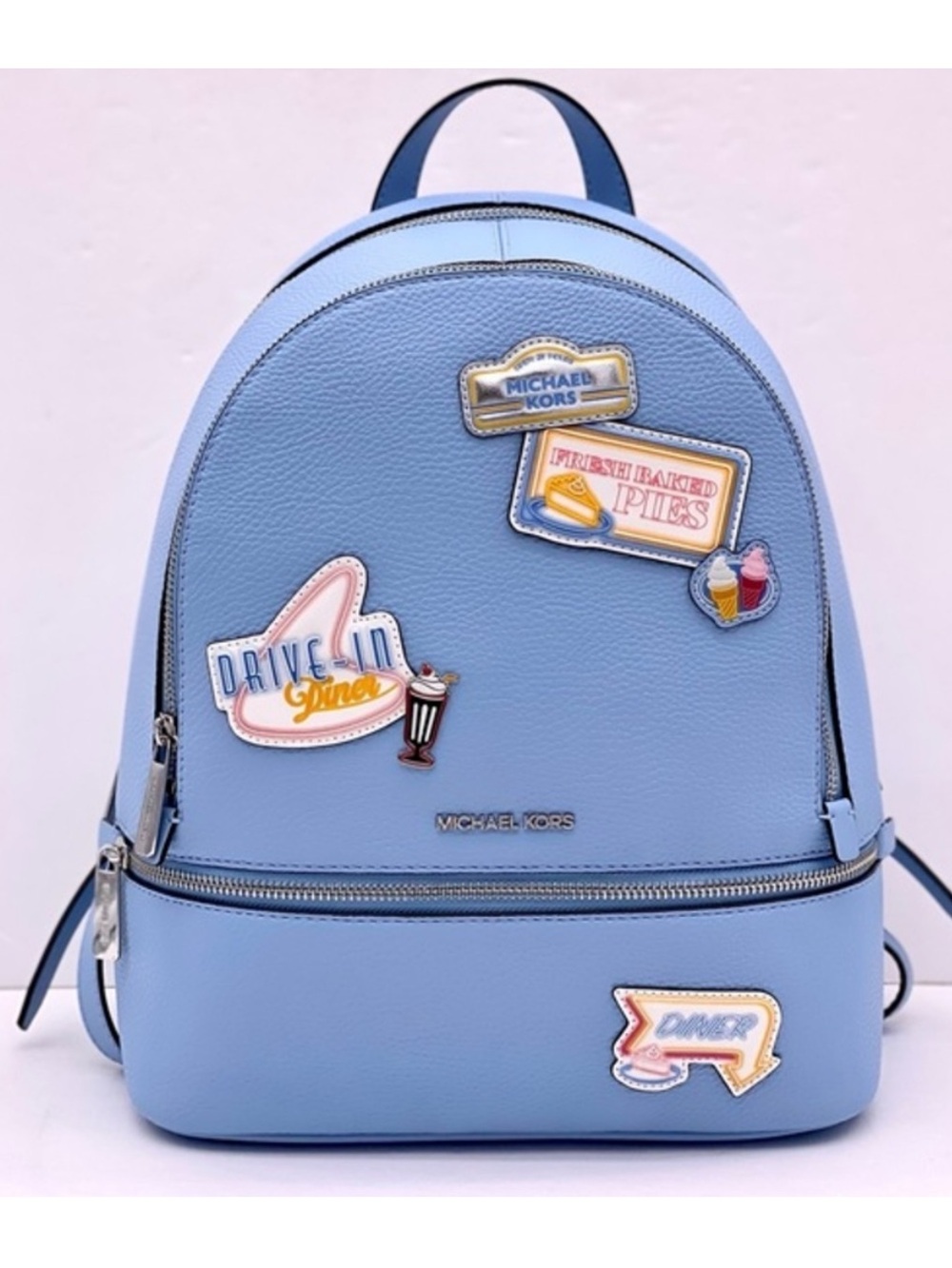 Michael Kors Rhea Medium Embellished Backpack